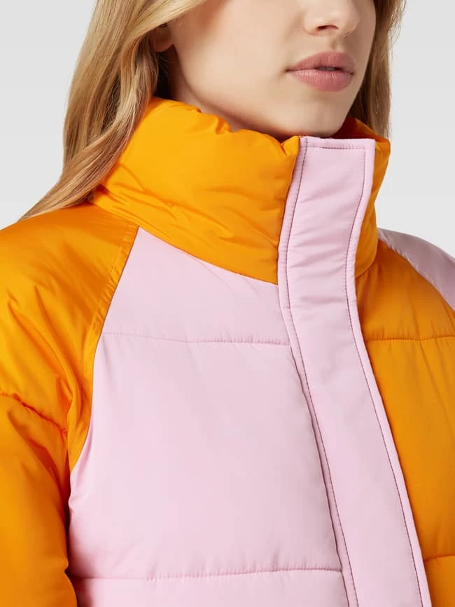 ICHI Mantel In Two-Tone-Machart Modell 'Frizta' - Orange 3 ICHI Mantel In Two-Tone-Machart Modell 'Frizta' - Orange – Bild 3