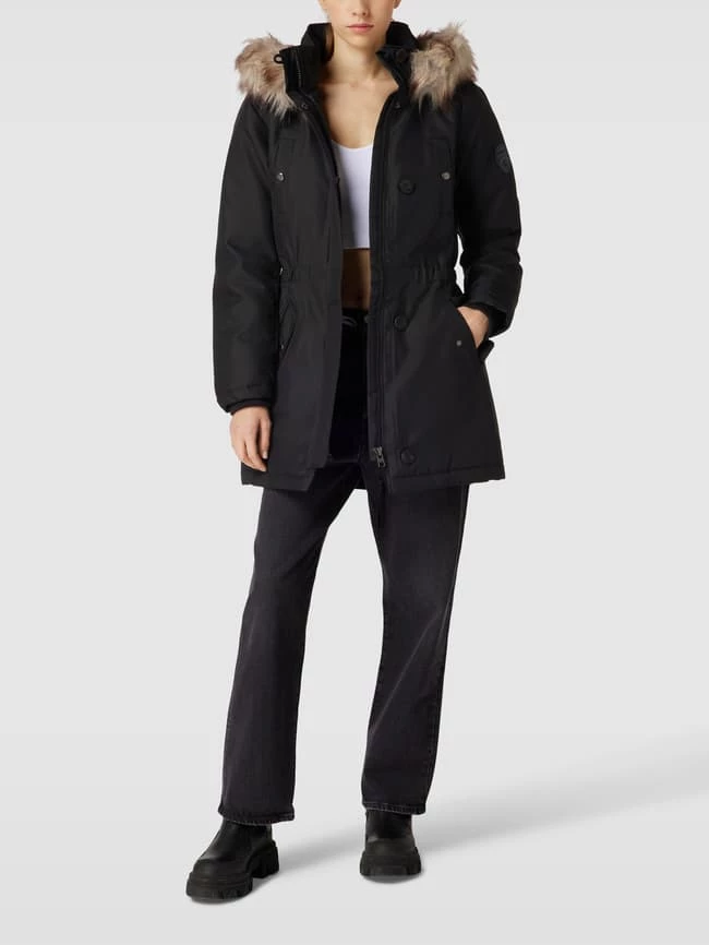 Only Parka Mit Kunstpelzkragen Modell 'ONLIRS' - Schwarz 1 Only Parka Mit Kunstpelzkragen Modell 'ONLIRS' - Schwarz