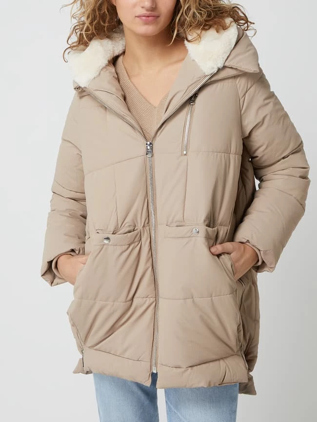 REVIEW Steppjacke Mit Wattierung - Haselnuss Braun 4 REVIEW Steppjacke Mit Wattierung - Haselnuss Braun – Bild 4