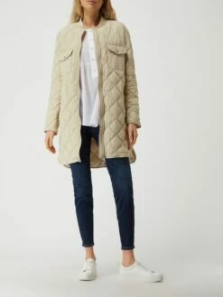 Fuchs Schmitt Light-Steppmantel Mit Stehkragen - Sand