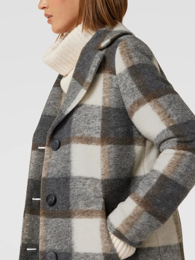 Fuchs Schmitt Mantel Mit Seitlichen Eingrifftaschen - Silber 3 Fuchs Schmitt Mantel Mit Seitlichen Eingrifftaschen - Silber – Bild 3