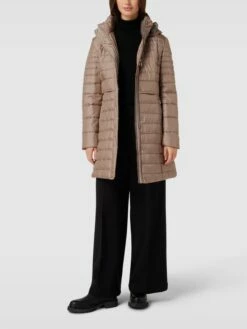 Betty Barclay Steppmantel Mit Teddyfutter - Taupe