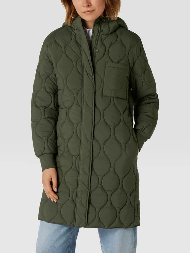 Jake*s Collection Steppmantel Mit Brusttasche - Schilf 4 Jake*s Collection Steppmantel Mit Brusttasche - Schilf – Bild 4