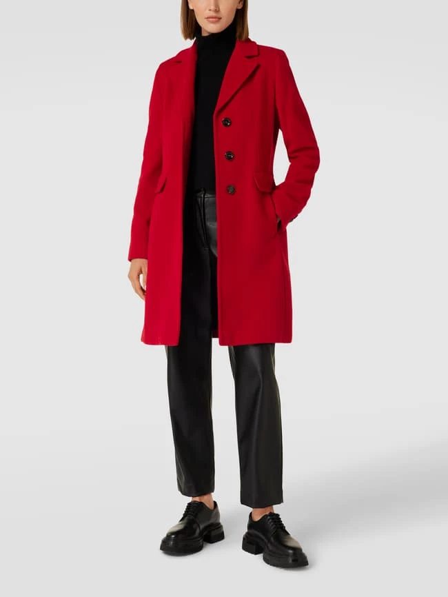 Fuchs Schmitt Mantel Mit Reverskragen - Rot 1 Fuchs Schmitt Mantel Mit Reverskragen - Rot