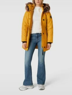 Only Parka Mit Kunstpelzkragen Modell 'ONLIRS' - Senfgelb