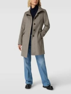 Gil Bret Mantel Mit Seitlichen Eingrifftaschen - Beige