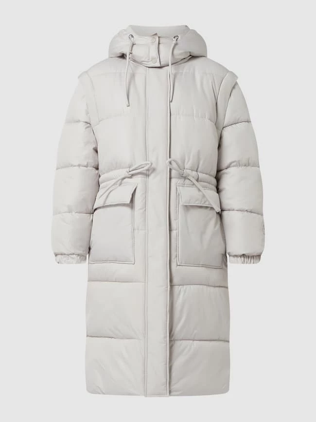 Tom Tailor Denim Steppmantel Mit Kapuze - Offwhite 2 Tom Tailor Denim Steppmantel Mit Kapuze - Offwhite – Bild 2