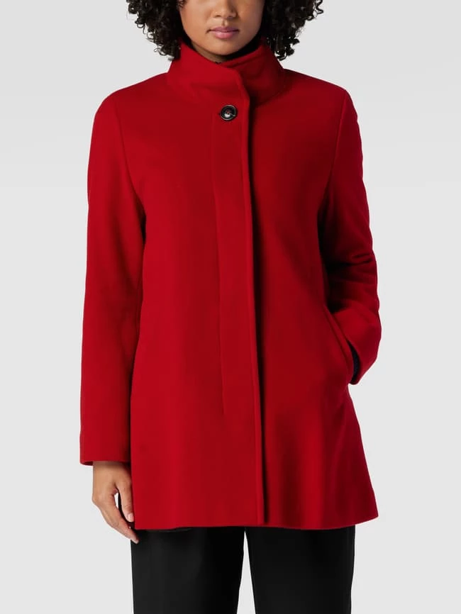 Fuchs Schmitt Mantel Mit Seitlichen Eingrifftaschen - Rot 4 Fuchs Schmitt Mantel Mit Seitlichen Eingrifftaschen - Rot – Bild 4