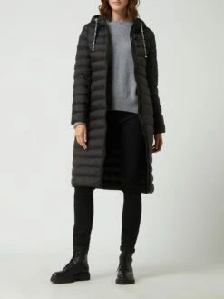 Fuchs Schmitt Steppmantel Mit Kapuze - Schwarz