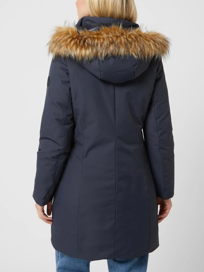 Icepeak Parka Mit Webpelz Modell 'Alcoa' - Dunkelblau 5 Icepeak Parka Mit Webpelz Modell 'Alcoa' - Dunkelblau – Bild 5