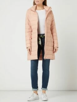 Vila Steppmantel Mit Eingrifftaschen Modell 'Sibiria' - Rosa