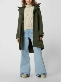 Didriksons Parka Mit Angeschnittenen Ärmeln Modell 'Luna' - Khaki