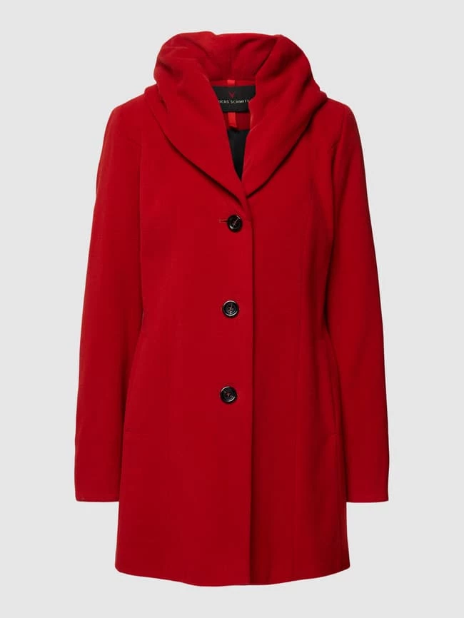 Fuchs Schmitt Mantel Mit Seitlichen Eingrifftaschen - Orange 2 Fuchs Schmitt Mantel Mit Seitlichen Eingrifftaschen - Orange – Bild 2