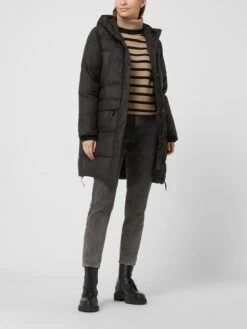 Icepeak Steppmantel Mit Kapuze Modell 'Artern' - Wasserdicht - Schwarz