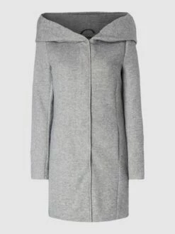 Only Mantel Mit Breiter Kapuze - Beige