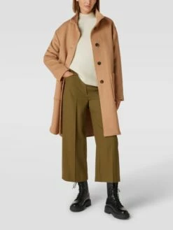 Fuchs Schmitt Mantel Mit Reverskragen - Camel