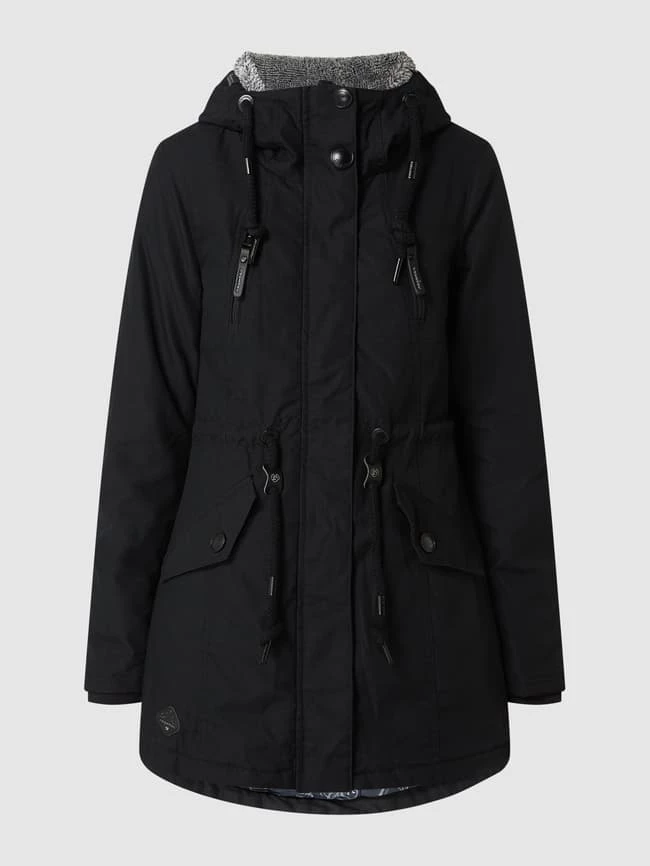 Ragwear Parka Mit Baumwoll-Anteil Modell 'Elsie' - Schwarz 2 Ragwear Parka Mit Baumwoll-Anteil Modell 'Elsie' - Schwarz – Bild 2