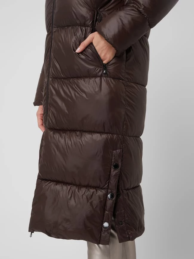 Frieda & Freddies Steppmantel Mit Kapuze - Dunkelbraun 3 Frieda & Freddies Steppmantel Mit Kapuze - Dunkelbraun – Bild 3