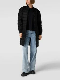 Marc O'Polo Steppmantel Mit Seitlichen Eingrifftaschen - Schwarz