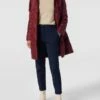 Gerry Weber Edition Steppmantel Mit Zweiwege-Reißverschluss - Bordeaux Rot