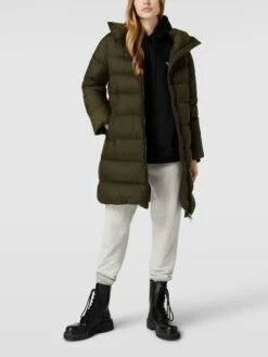 Weekend Max Mara Steppmantel Mit Eingrifftaschen - Olivgrün