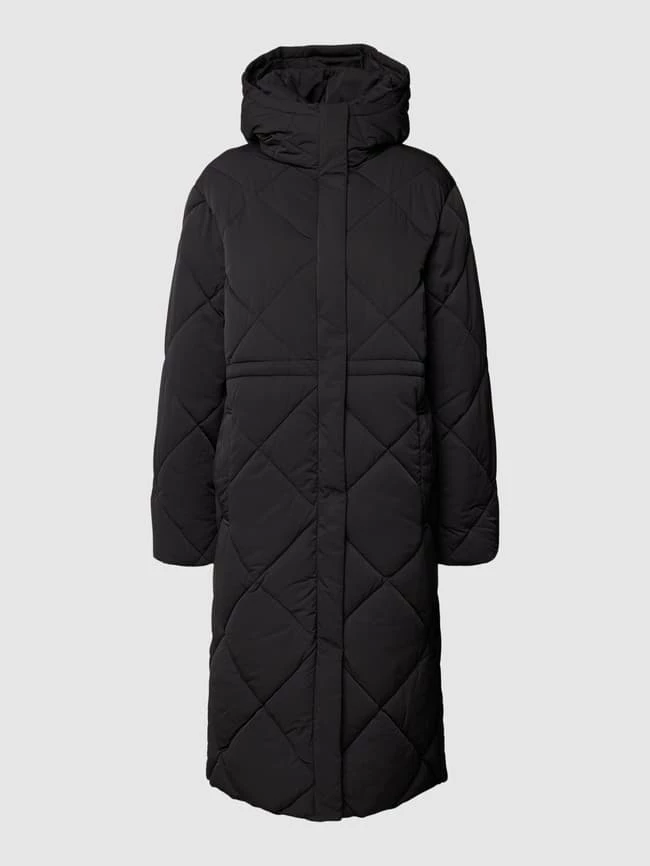 Jake*s Collection Mantel Mit Seitlichen Eingrifftaschen - Schwarz 2 Jake*s Collection Mantel Mit Seitlichen Eingrifftaschen - Schwarz – Bild 2