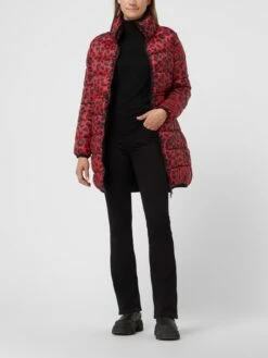 Love Moschino Steppmantel Mit Wattierung - Rot