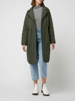 Rosemunde Steppmantel Mit Reverskragen - Dunkelgrün