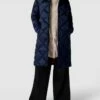 Christian Berg Woman Selection Daunenmantel Mit Kapuze Modell 'diamond' - Marineblau