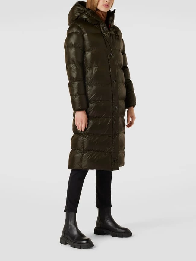 Blauer Usa Mantel Mit Label-Details - Dunkelgrün 4 Blauer Usa Mantel Mit Label-Details - Dunkelgrün – Bild 4