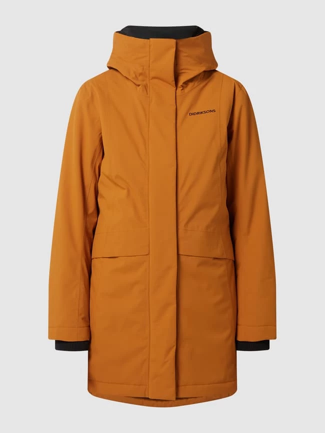 Didriksons Parka Mit Kapuze Modell 'Cajsa' - Senfgelb 2 Didriksons Parka Mit Kapuze Modell 'Cajsa' - Senfgelb – Bild 2