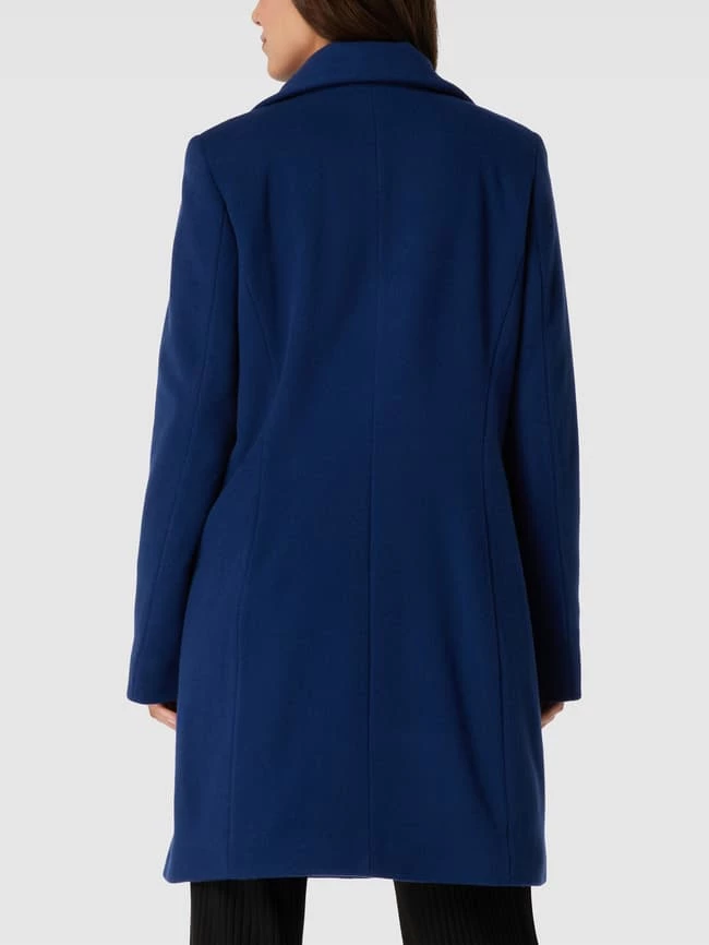 Milo Coats Mantel Mit Seitlichen Eingrifftaschen - Blau 5 Milo Coats Mantel Mit Seitlichen Eingrifftaschen - Blau – Bild 5