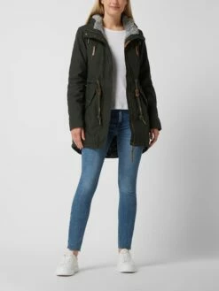 Ragwear Parka Mit Baumwoll-Anteil Modell 'Elsie' - Olivgrün