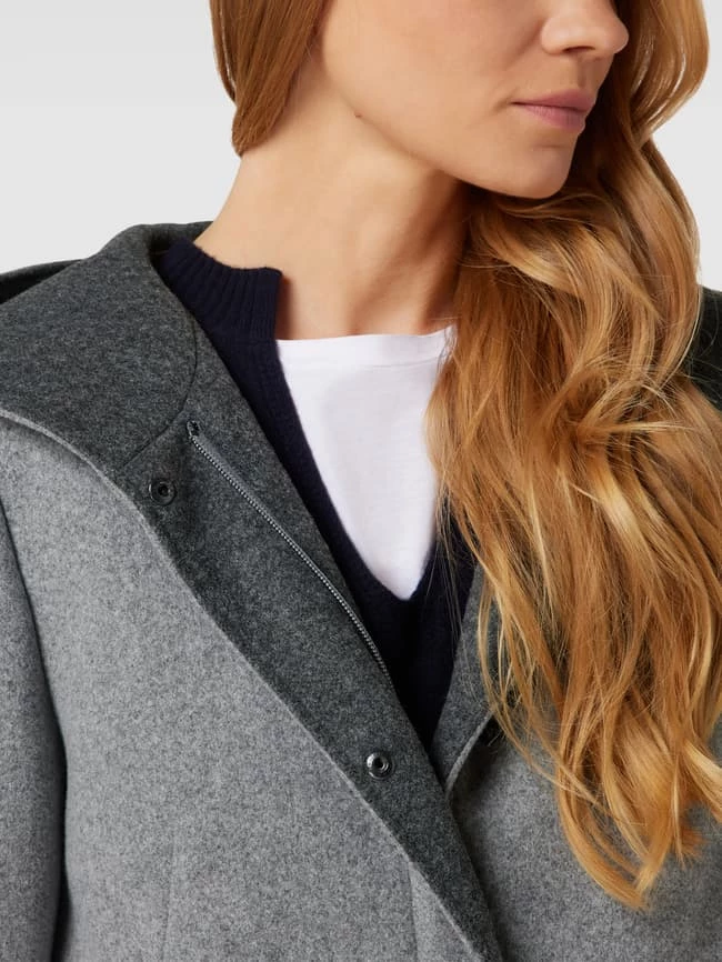 Gil Bret Kurzmantel Mit Eingrifftaschen - Hellgrau Meliert 3 Gil Bret Kurzmantel Mit Eingrifftaschen - Hellgrau Meliert – Bild 3