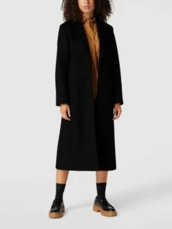 HUGO Mantel Mit Reverskragen Modell 'Mojeni' - Schwarz