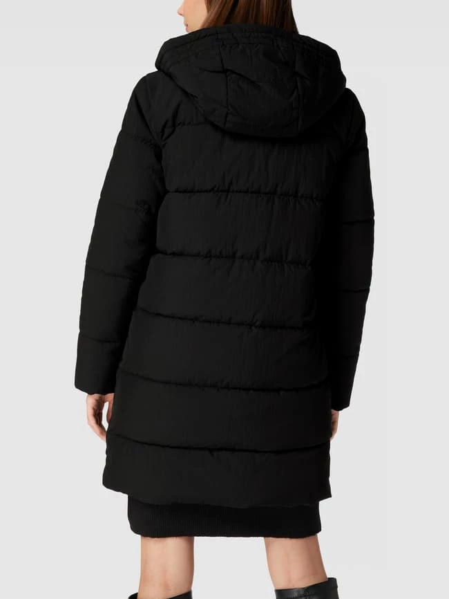 Only Steppmantel Mit Kapuze Modell 'ONLDOLLY LONG PUFFER COAT' - Schwarz 5 Only Steppmantel Mit Kapuze Modell 'ONLDOLLY LONG PUFFER COAT' - Schwarz – Bild 5