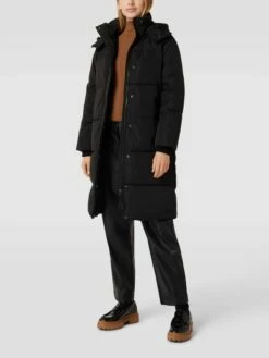 MOSS COPENHAGEN Steppmantel Mit Storm Cuffs Modell 'Esmaria' - Schwarz