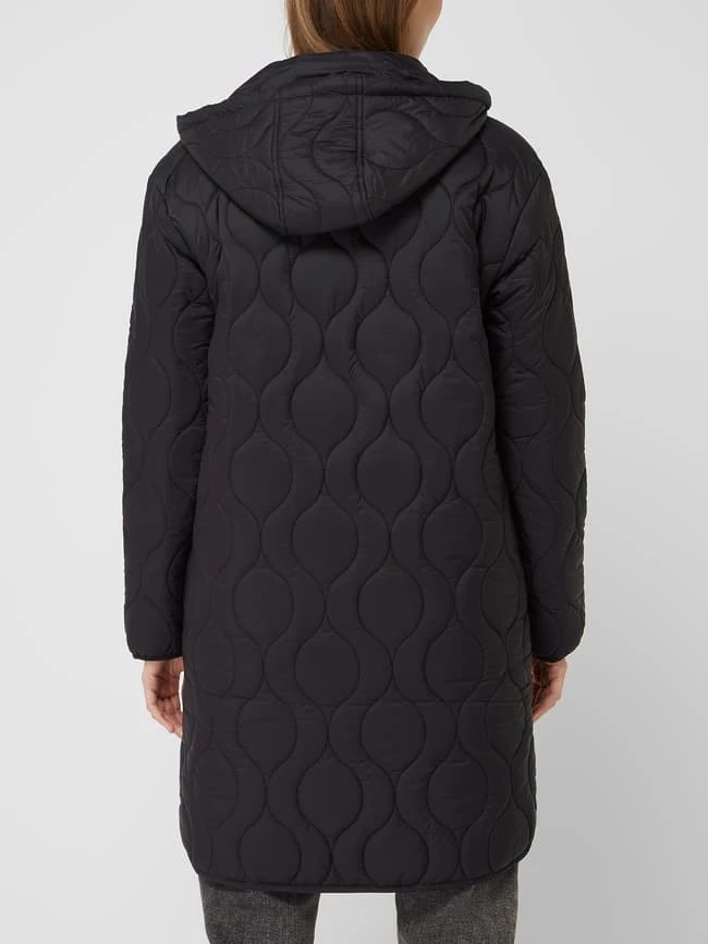 Fransa Steppmantel Mit Kapuze - Schwarz 5 Fransa Steppmantel Mit Kapuze - Schwarz – Bild 5