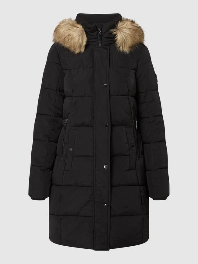 Fransa Steppmantel Mit Abnehmbarer Kapuze - Schwarz 2 Fransa Steppmantel Mit Abnehmbarer Kapuze - Schwarz – Bild 2