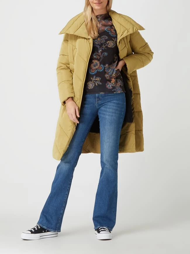 YAS Steppmantel Mit Wattierung Modell 'Alina' - Khaki 1 YAS Steppmantel Mit Wattierung Modell 'Alina' - Khaki