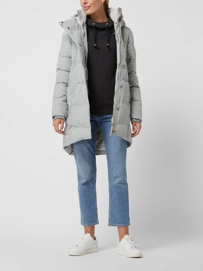 Ragwear Steppmantel Mit Kapuze Modell 'Pavla' - Hellgrau 1 Ragwear Steppmantel Mit Kapuze Modell 'Pavla' - Hellgrau