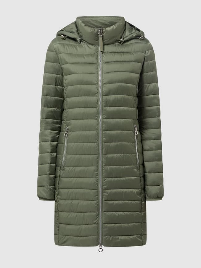 S.Oliver RED LABEL Steppmantel Mit Abnehmbarer Kapuze - Khaki 2 S.Oliver RED LABEL Steppmantel Mit Abnehmbarer Kapuze - Khaki – Bild 2