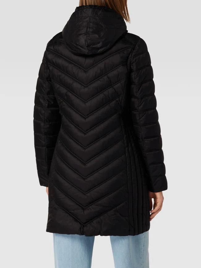 MICHAEL Michael Kors Steppmantel Mit Label-Detail Modell 'LONG' - Schwarz 5 MICHAEL Michael Kors Steppmantel Mit Label-Detail Modell 'LONG' - Schwarz – Bild 5