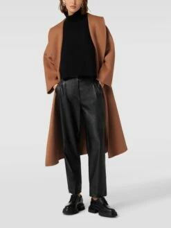 Joseph Janard Mantel Mit Seitlichen Eingrifftaschen - Camel