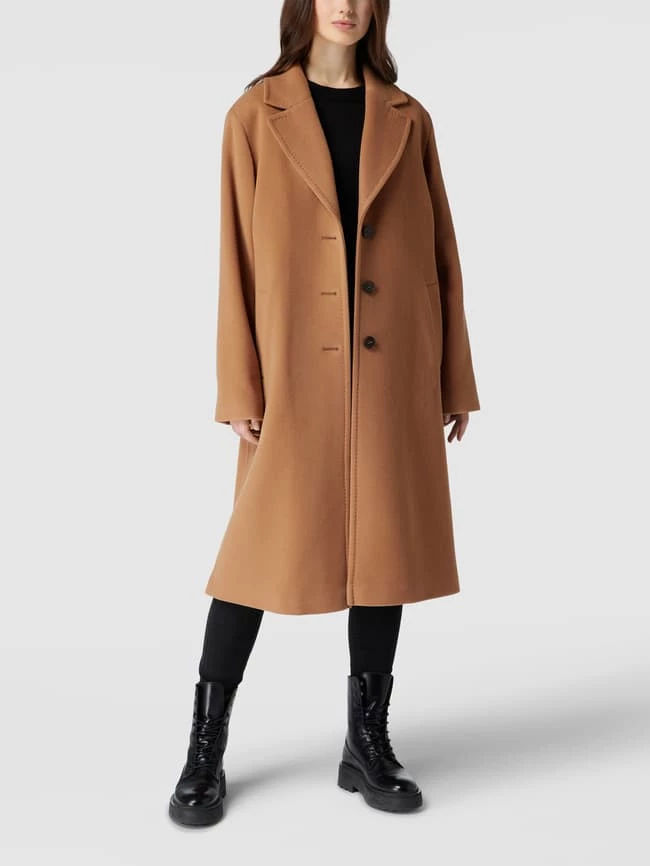 Fuchs Schmitt Mantel Mit Reverskragen - Camel 1 Fuchs Schmitt Mantel Mit Reverskragen - Camel