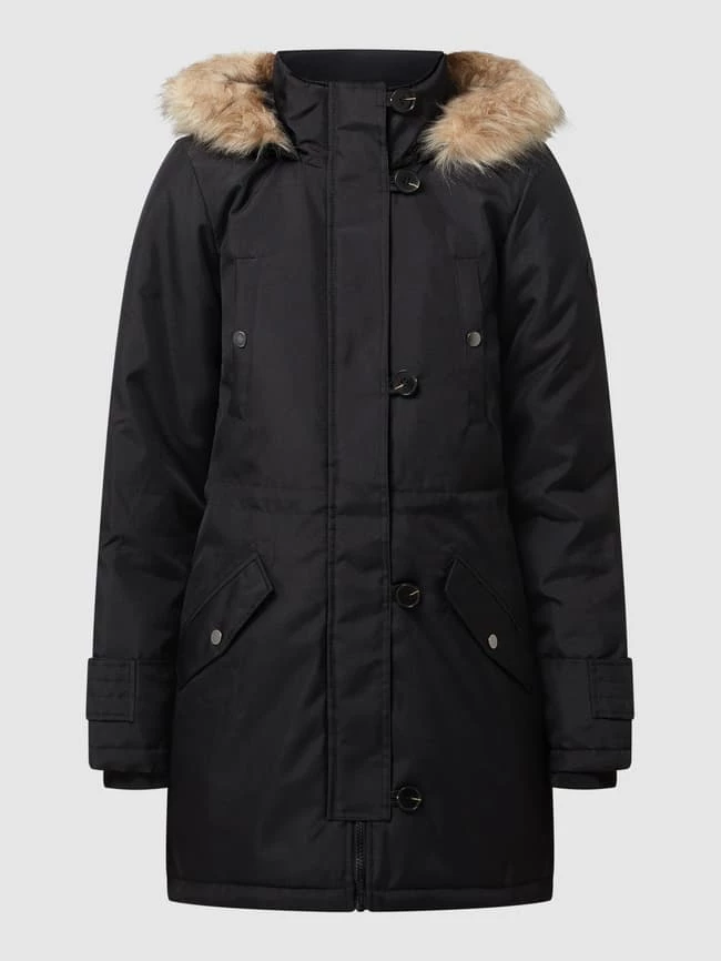 Vero Moda Outdoor Parka Mit Webpelz Modell 'Storm' - Schwarz 2 Vero Moda Outdoor Parka Mit Webpelz Modell 'Storm' - Schwarz – Bild 2