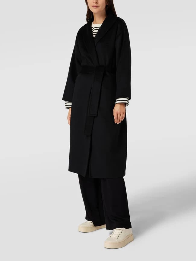 Joseph Janard Mantel Mit Seitlichen Eingrifftaschen - Schwarz 4 Joseph Janard Mantel Mit Seitlichen Eingrifftaschen - Schwarz – Bild 4