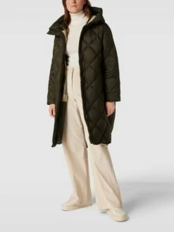 Barbour Steppmantel Mit Kapuze Modell 'SANDYFORD' - Olivgrün