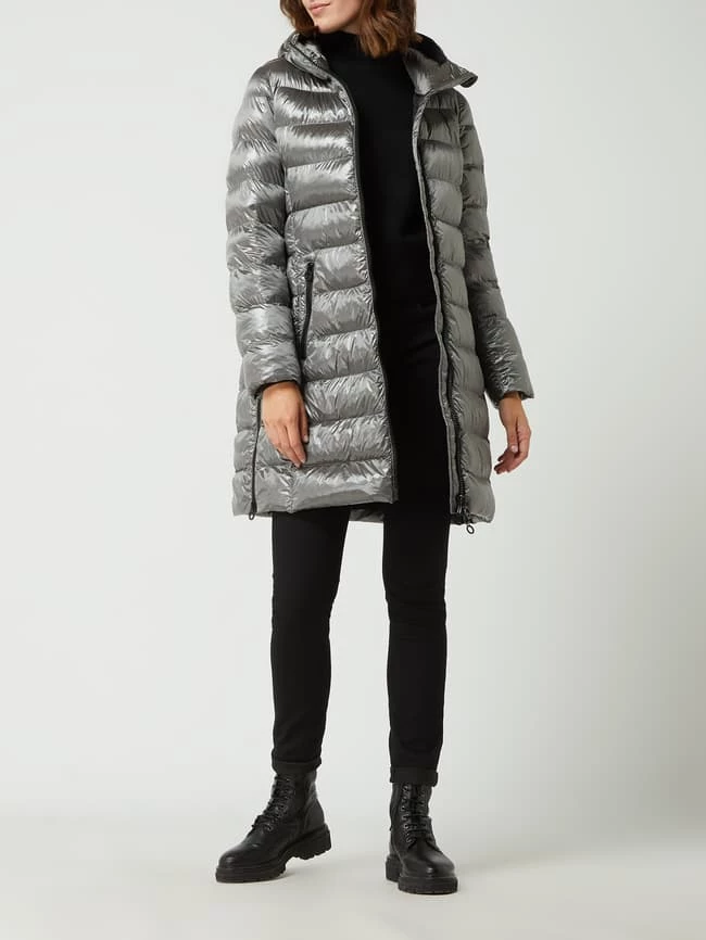 Fuchs Schmitt Steppmantel Mit Kapuze - Dunkelgrau 1 Fuchs Schmitt Steppmantel Mit Kapuze - Dunkelgrau