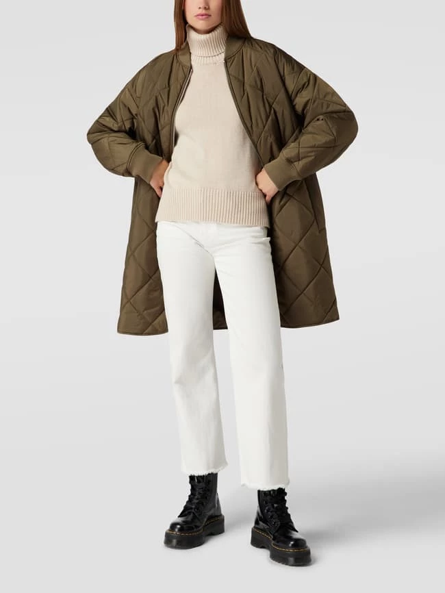 Marc O'Polo Denim Steppmantel Mit Label-Detail - Khaki 1 Marc O'Polo Denim Steppmantel Mit Label-Detail - Khaki